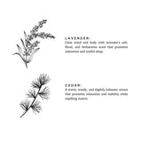 Lavender + Cedar Soy Wax Candle