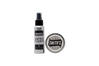 Smucker's leather cleaner spray and Smith's all-natural leather balm promise to care for your leather goods.
