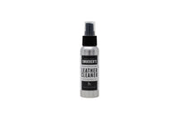 A bottle of Smucker's Leather Cleaner promises to add years of life to leather and resist mold.
