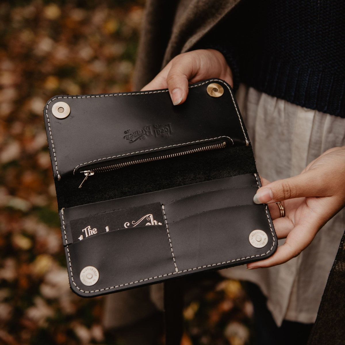 Leather Pocketbook Wallet