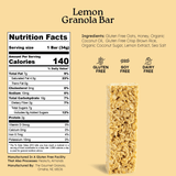 Lemon Granola Bars