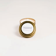 Lemongrass + Tangerine Soy Wax Candle