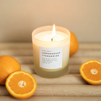 Lemongrass + Tangerine - Signature  Soy Wax Candle