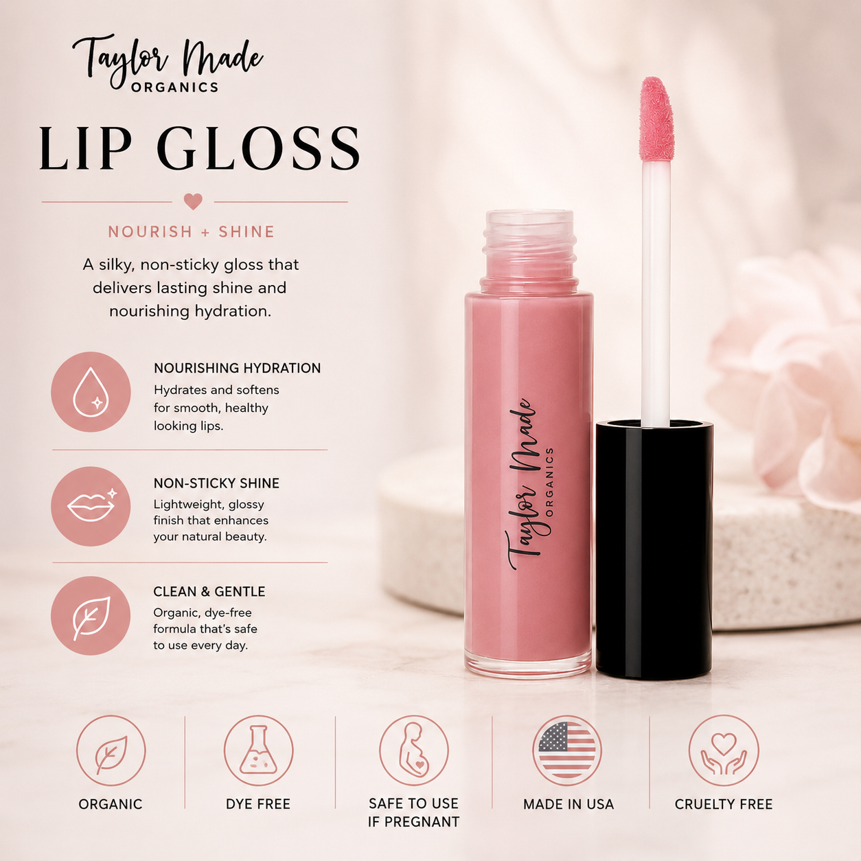 Organic Lip Gloss