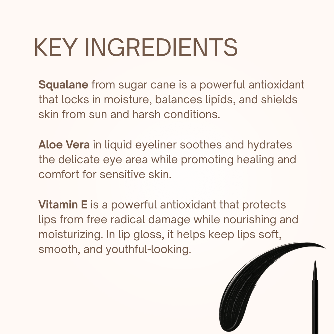 Organic Black Liquid Eyeliner