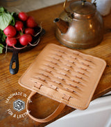 Woven Leather Trivet