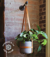 Leather Plant Hanger