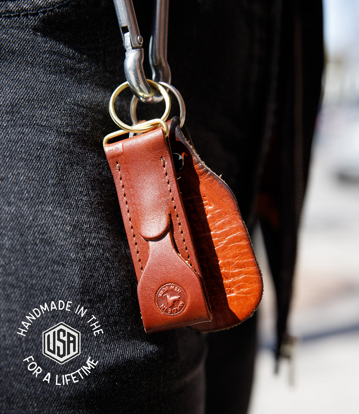 Toothpick Holder Keychain