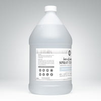 A gallon jug of Rustic Strength Spray Cleaner advertises its plant-based, unscented formula.
