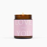 Love You Jar Candle
