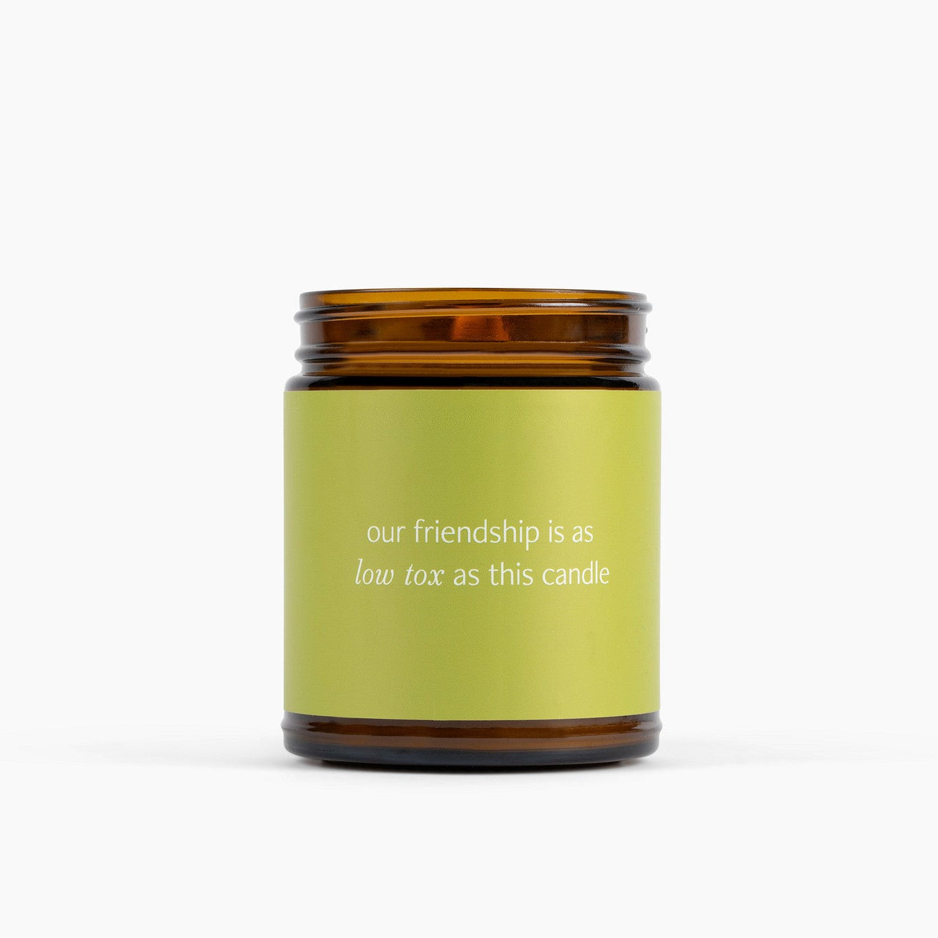 Low Tox Friendship Jar Candle