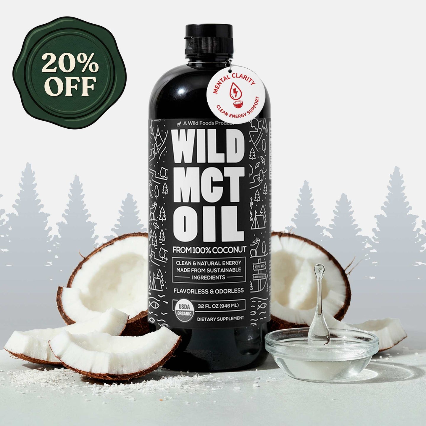 Wild MCT Oil - Brain & Body Fuel