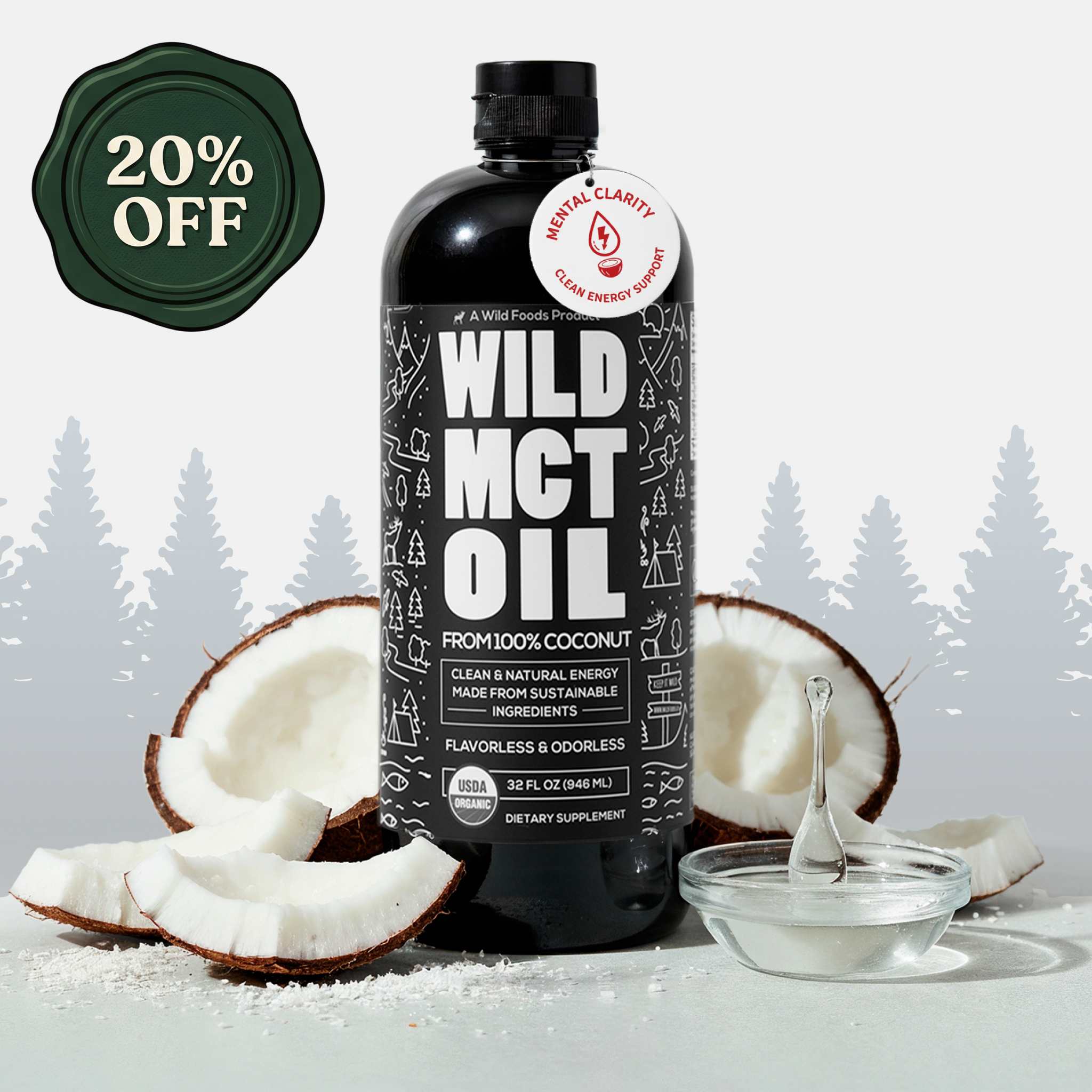 Wild MCT Oil - Brain & Body Fuel
