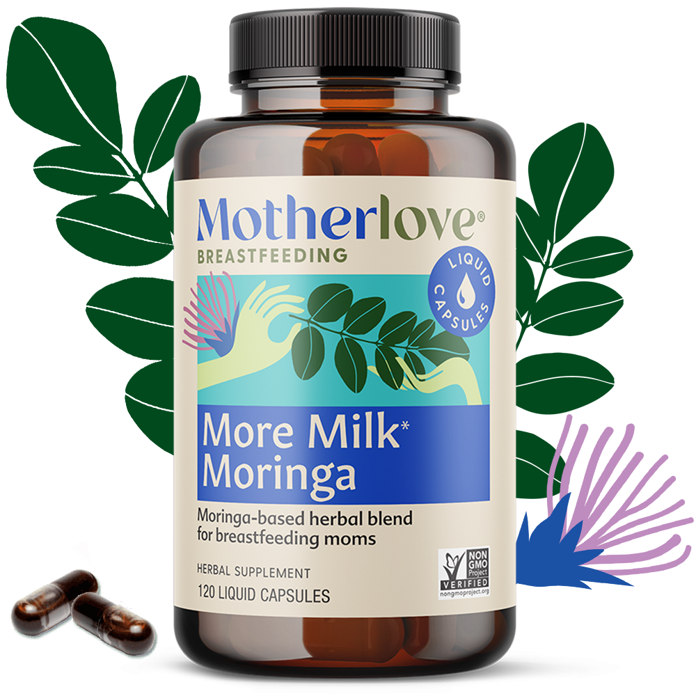 More Milk® Moringa - Liquid Capsules