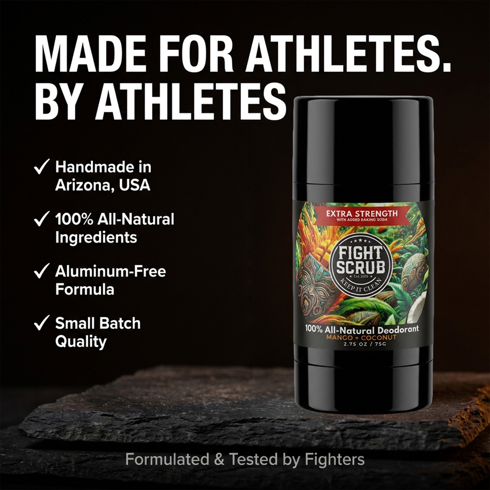 Extra Strength All-Natural Deodorant