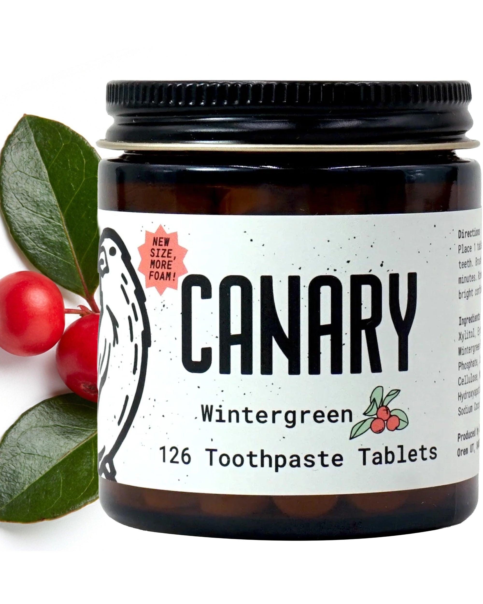 Wintergreen Toothpaste Tablets