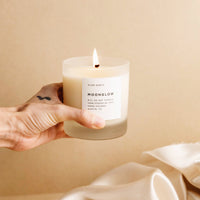 Moonglow - Signature Soy Wax Candle (Patchouli + Cinnamon + Black Pepper)