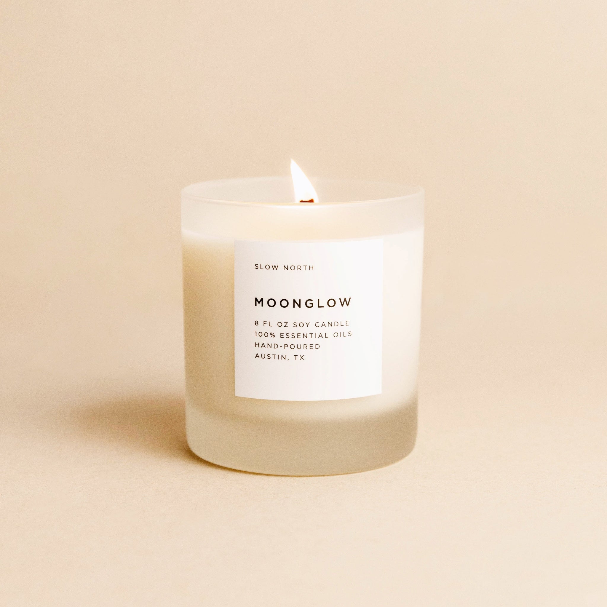 Moonglow - Signature Soy Wax Candle (Patchouli + Cinnamon + Black Pepper)