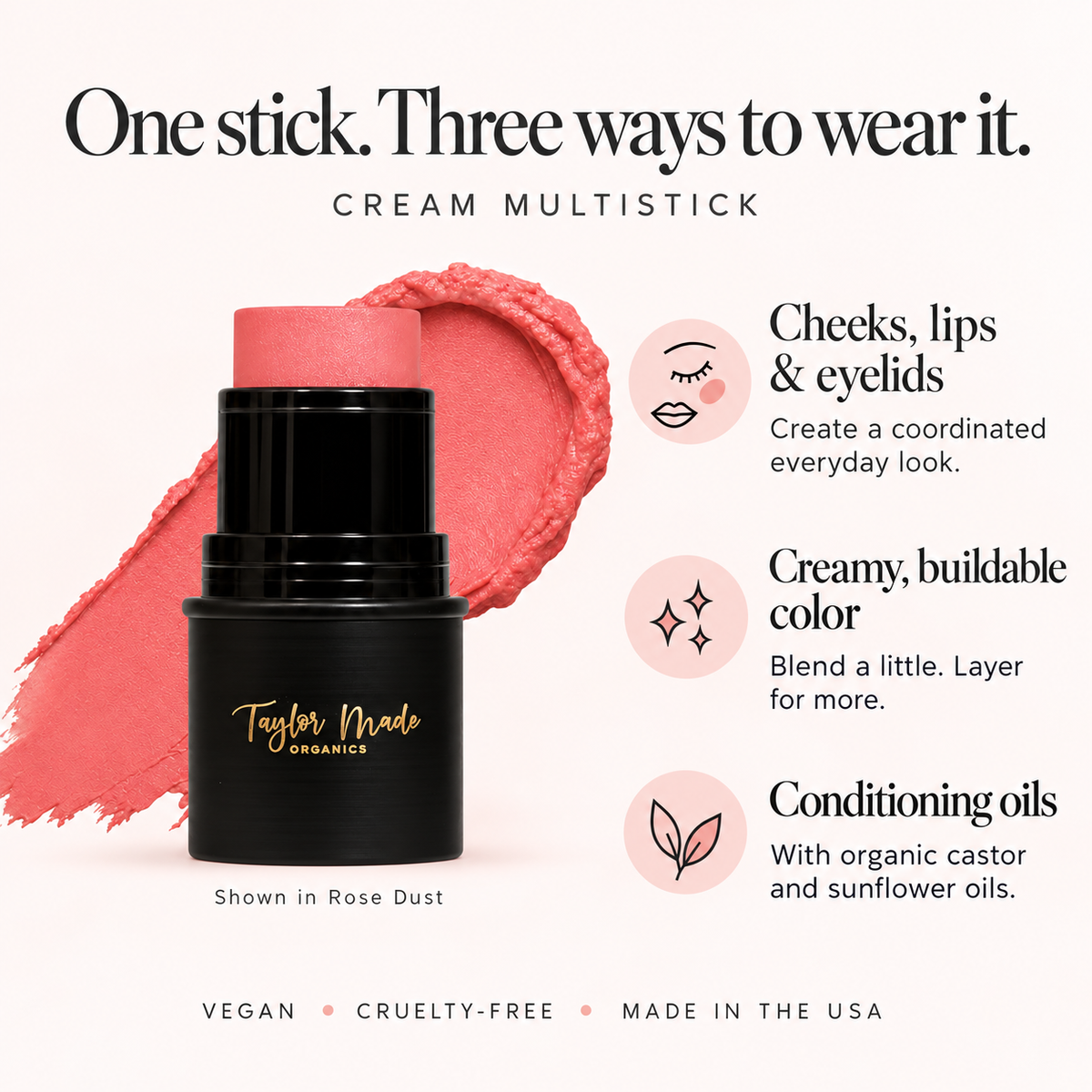 Multistick | Cheeks, Lips & Eyes