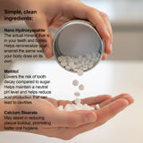 Nano Hydroxyapatite Xylitol-free Peppermint Mint Tin