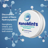 Nano Hydroxyapatite Xylitol-free Peppermint Mint Tin