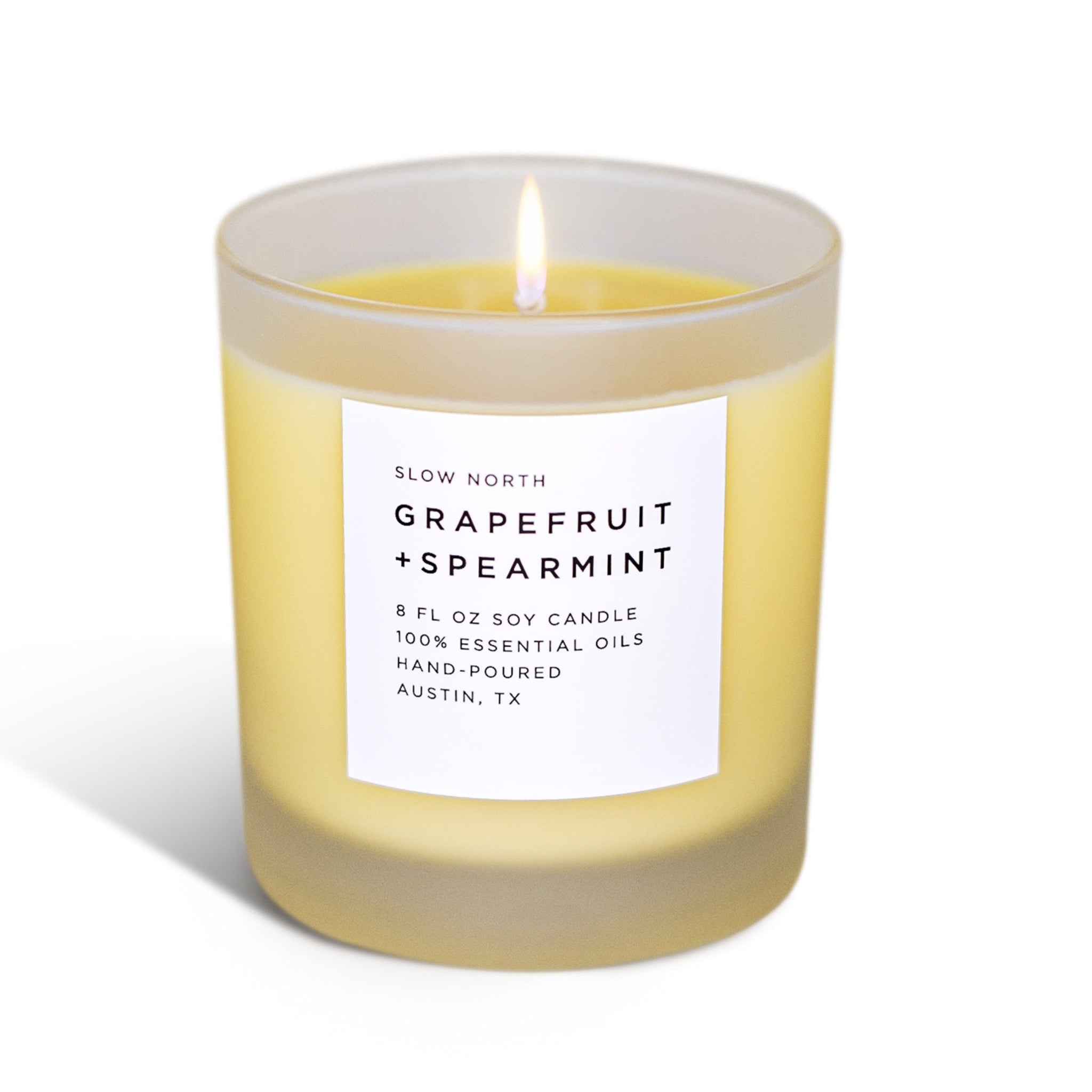 Grapefruit + Spearmint - Signature Soy Wax Candle