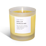 Hello Sunshine - Signature Soy Wax Candle (Grapefruit + Geranium + Lime)