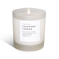 Lavender + Cedar - Signature Soy Wax Candle
