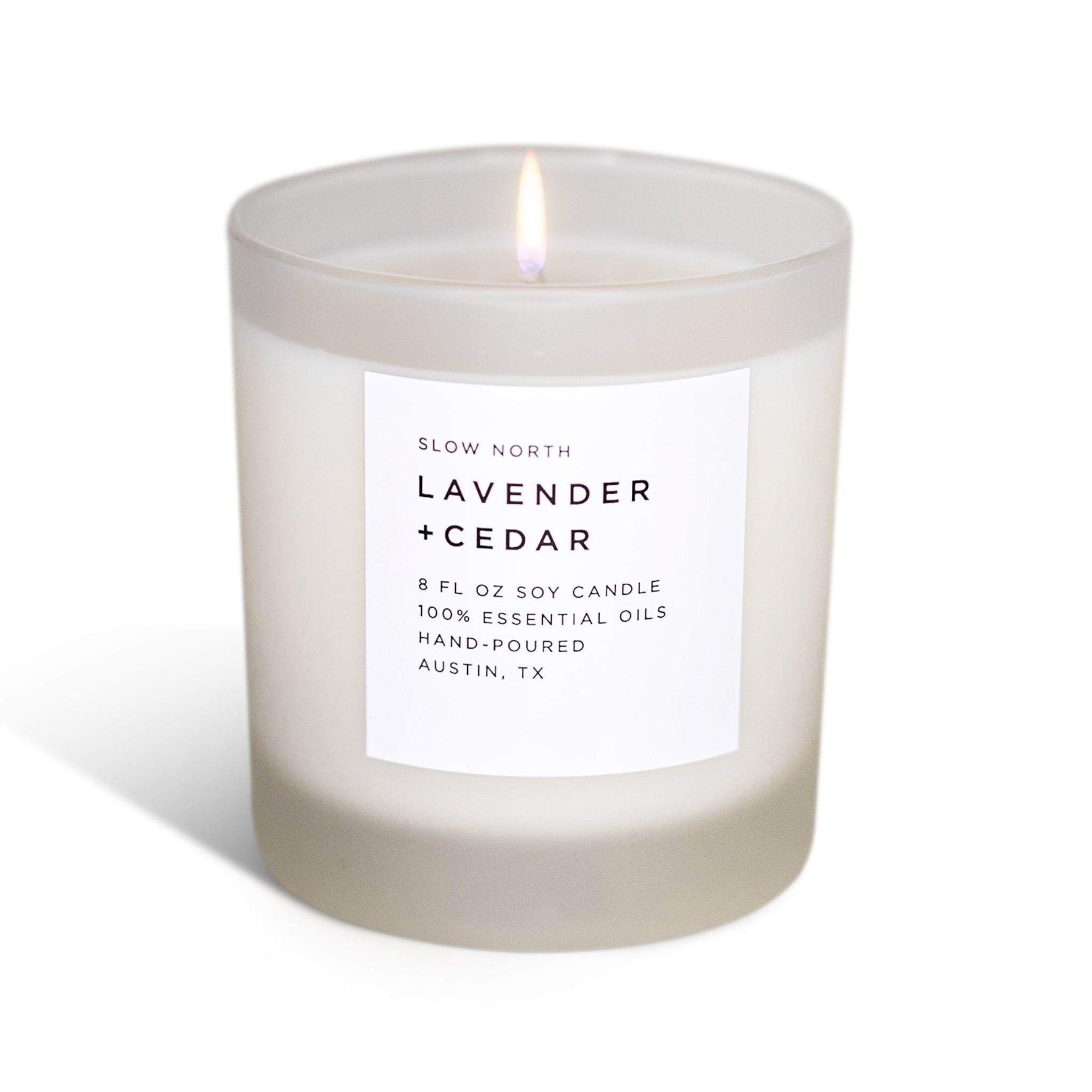 Lavender + Cedar - Signature Soy Wax Candle
