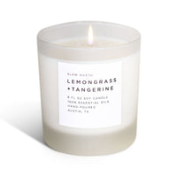 Lemongrass + Tangerine - Signature  Soy Wax Candle