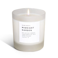 Midnight Garden - Signature Soy Wax Candle (Lavender + Rosemary + Geranium)