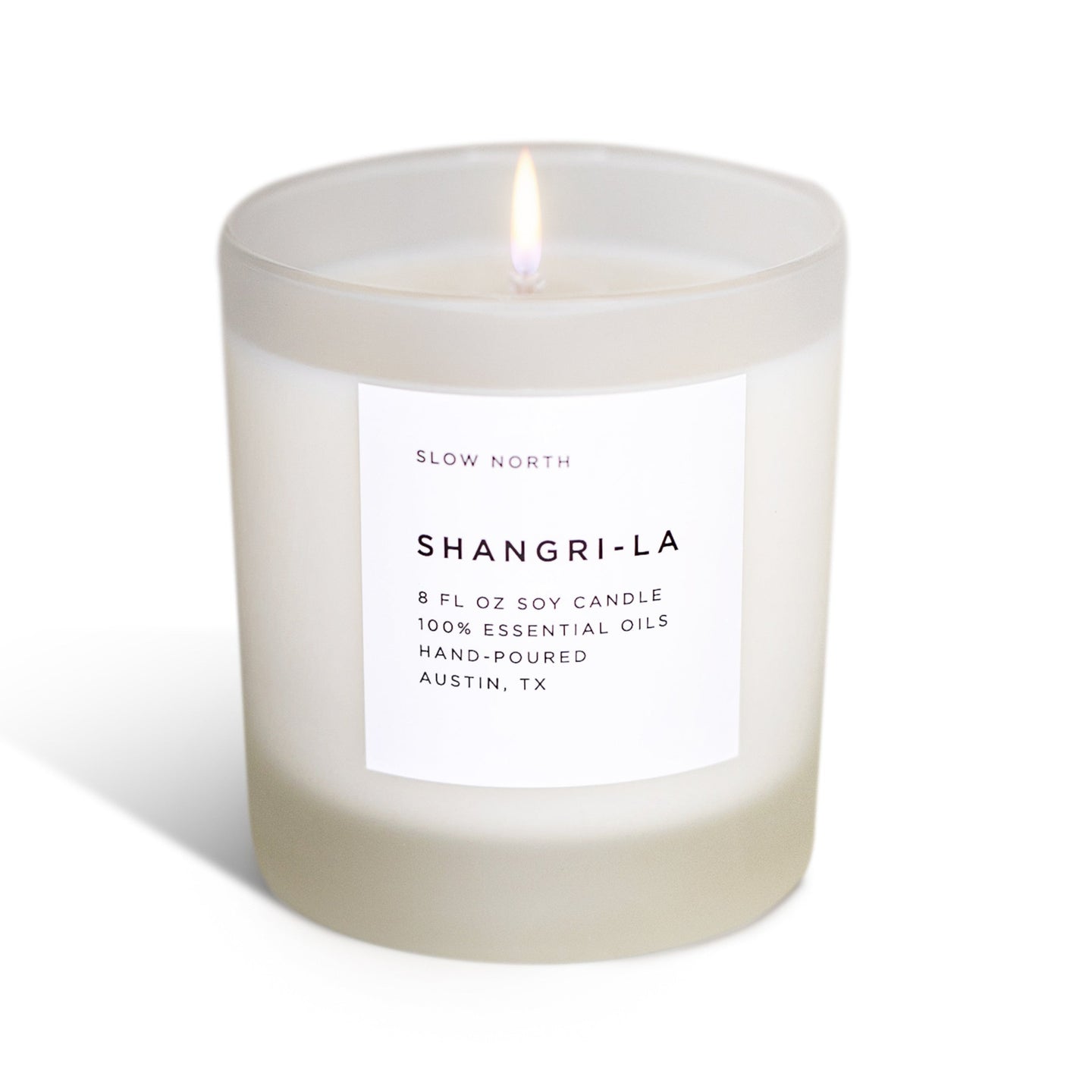 Shangri-La - Signature Soy Wax Candle (Eucalyptus + Lavender + Lemongrass)