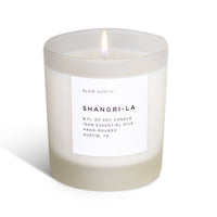 Shangri-La - Signature Soy Wax Candle (Eucalyptus + Lavender + Lemongrass)