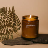 oakmoss + amber candle