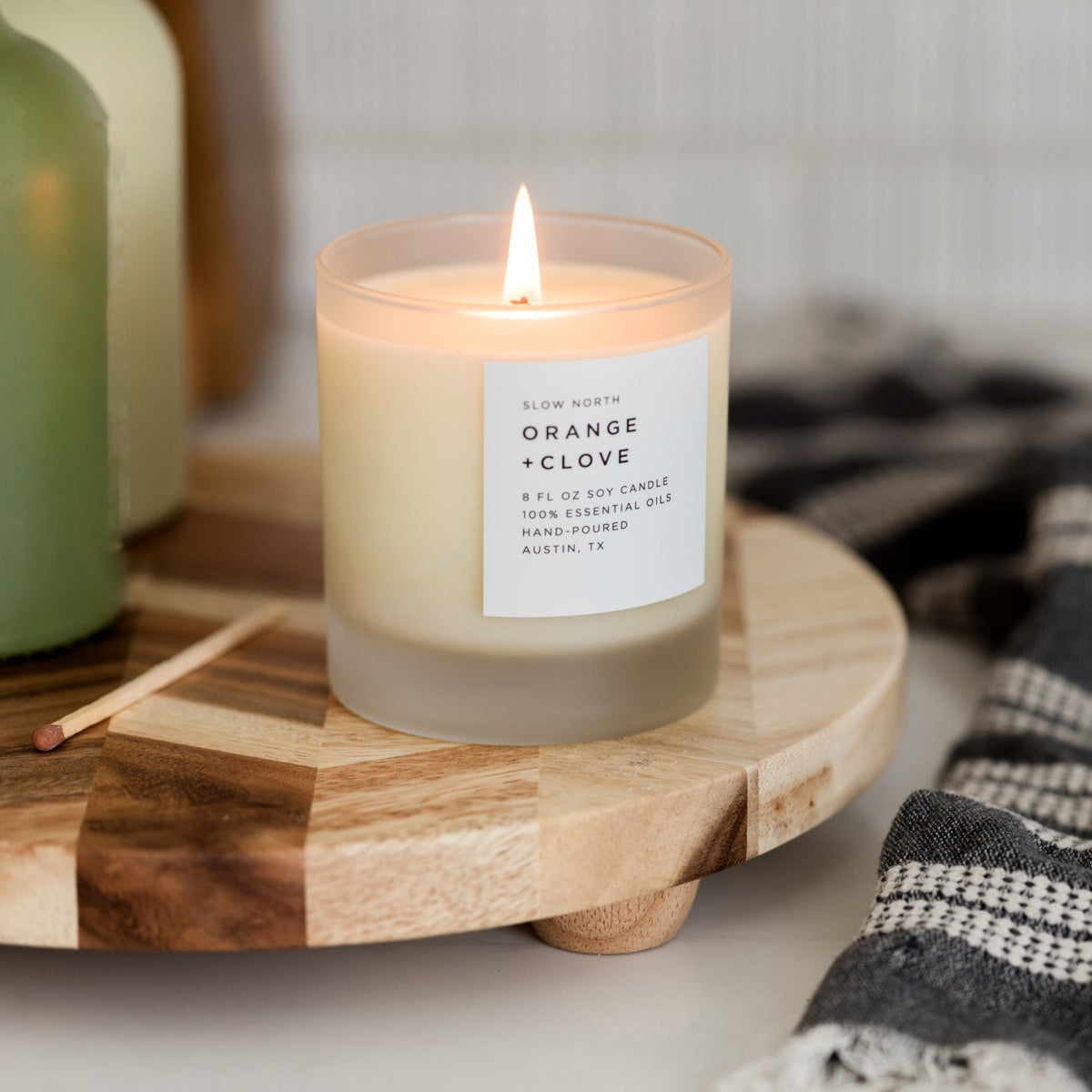 Orange + Clove - Signature Soy Wax Candle