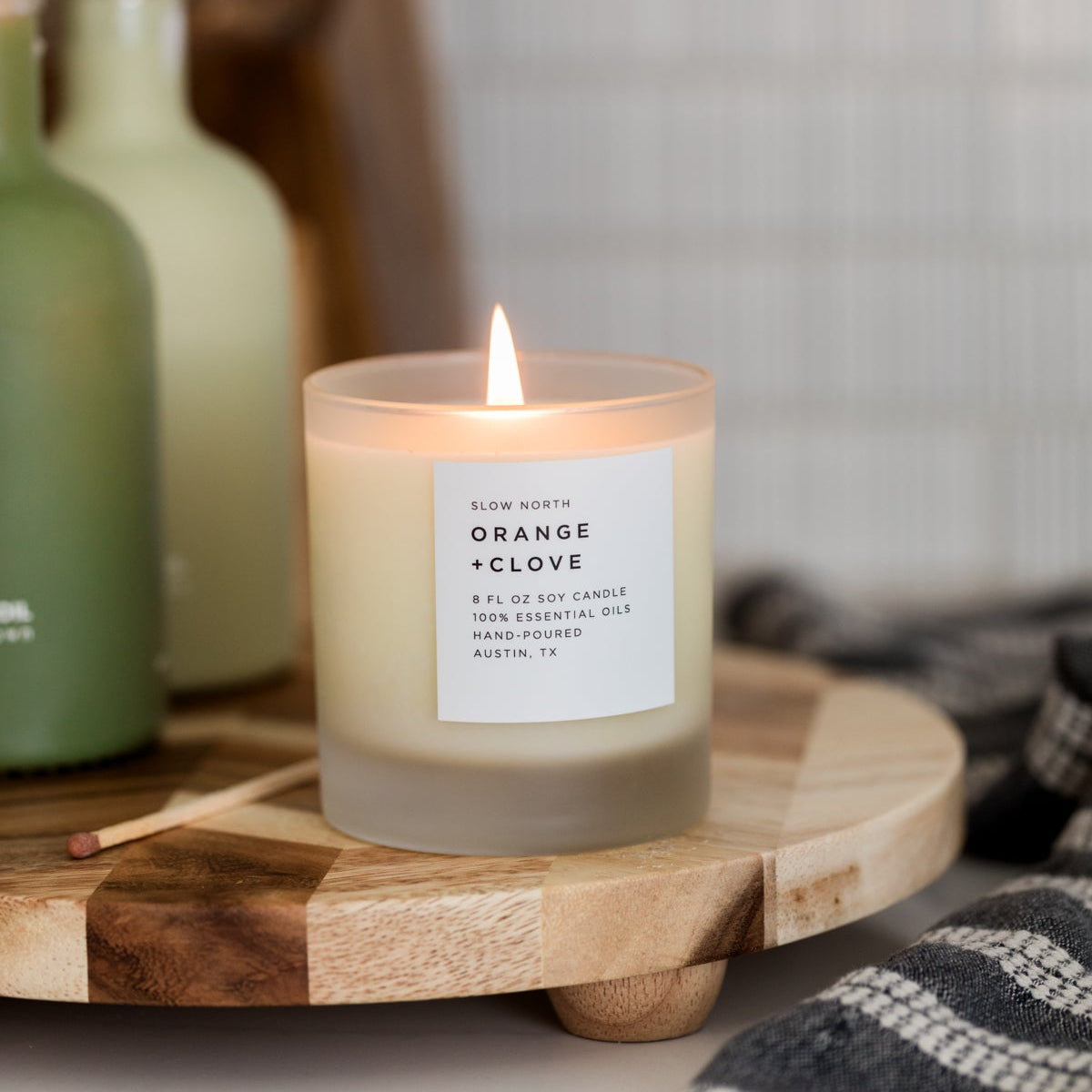Orange + Clove - Signature Soy Wax Candle