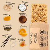 Orange Vanilla Granola Bars