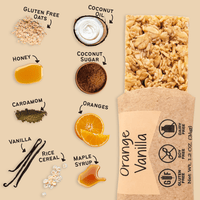 Orange Vanilla Granola Bars