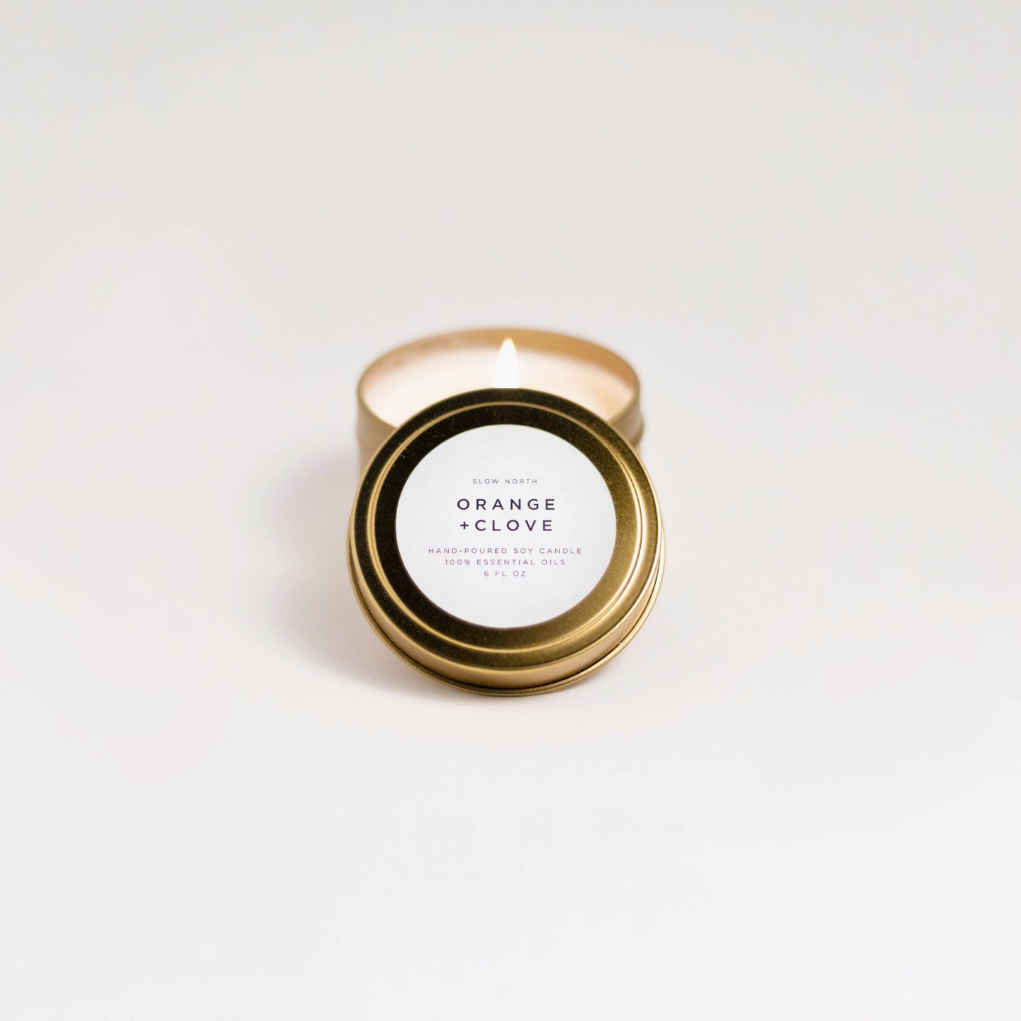 Orange + Clove Soy Wax Candle
