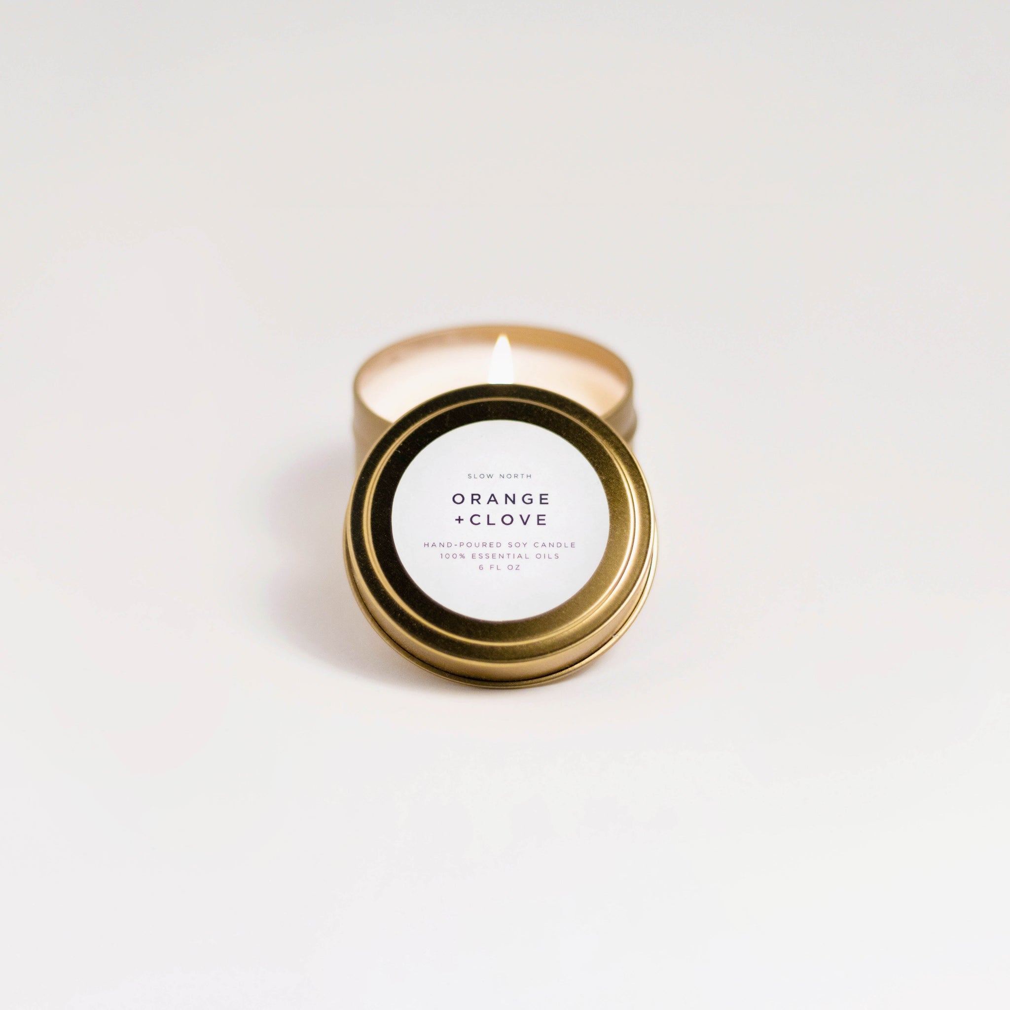 Orange + Clove Soy Wax Candle