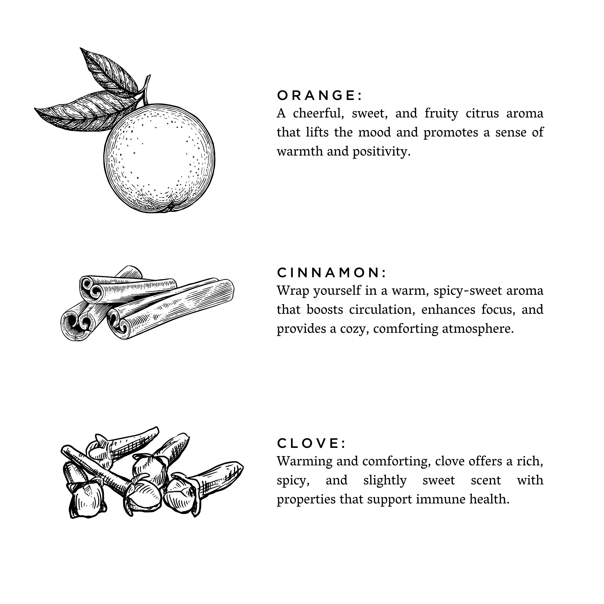 Orange + Clove Soy Wax Candle