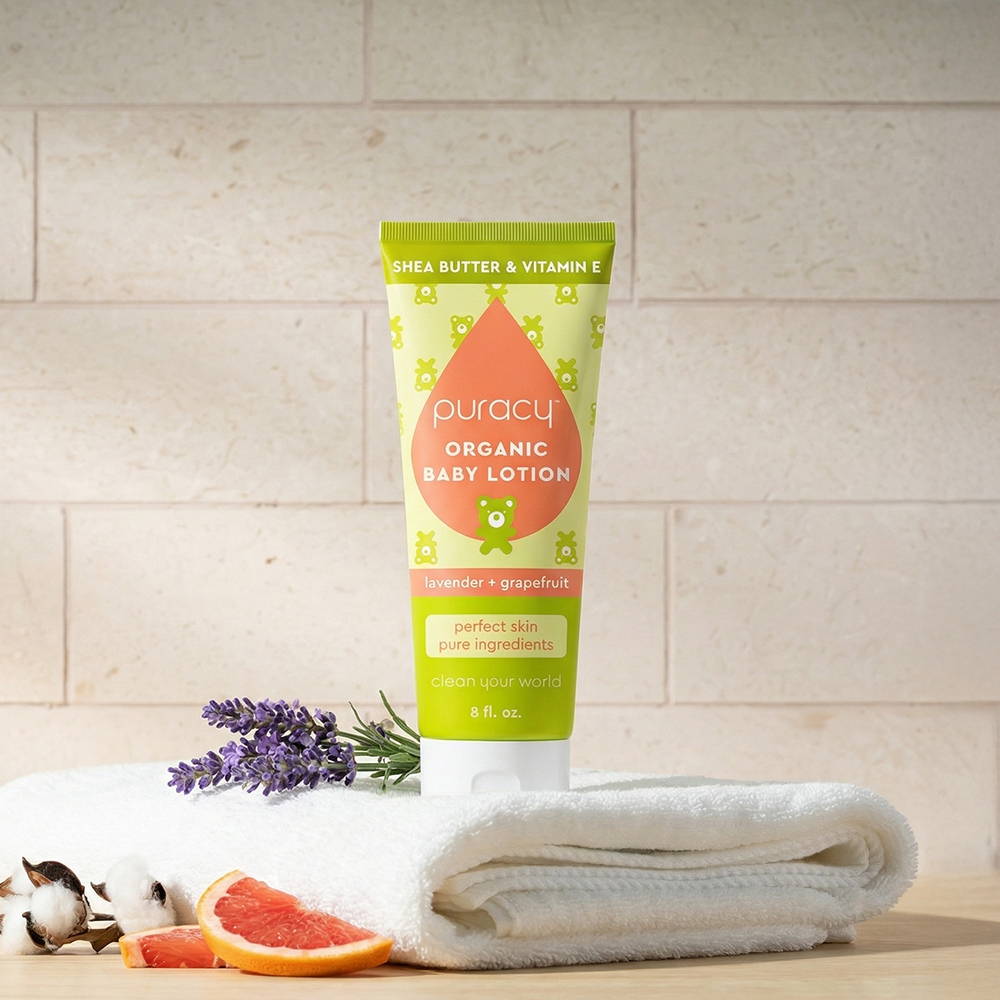 Lavender & Grapefruit Organic Baby Lotion