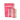 Display shows Gorgie dietary supplement packets in watermelon splash, raspberry lemonade, and cucumber lime flavors for hydration, skin care, and gut balance.