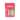 Showcases a pink pouch of Gorgie Energy Drink Mix with peach tea, watermelon splash, tropical punch, and mango burst flavors.
