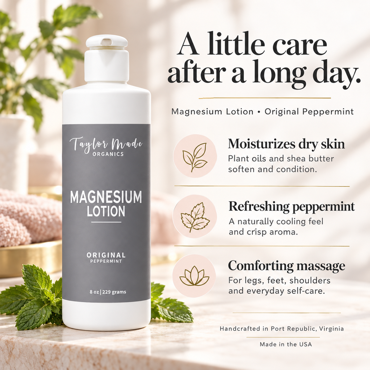 Magnesium Organic Lotion