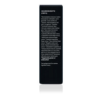 Cosmetic product packaging displays a detailed list of organic ingredients, emphasizing aloe, botanical extracts, and essential oils.

