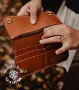 Leather Pocketbook Wallet