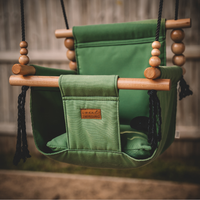 Premium Outdoor High Back Swing – Sage