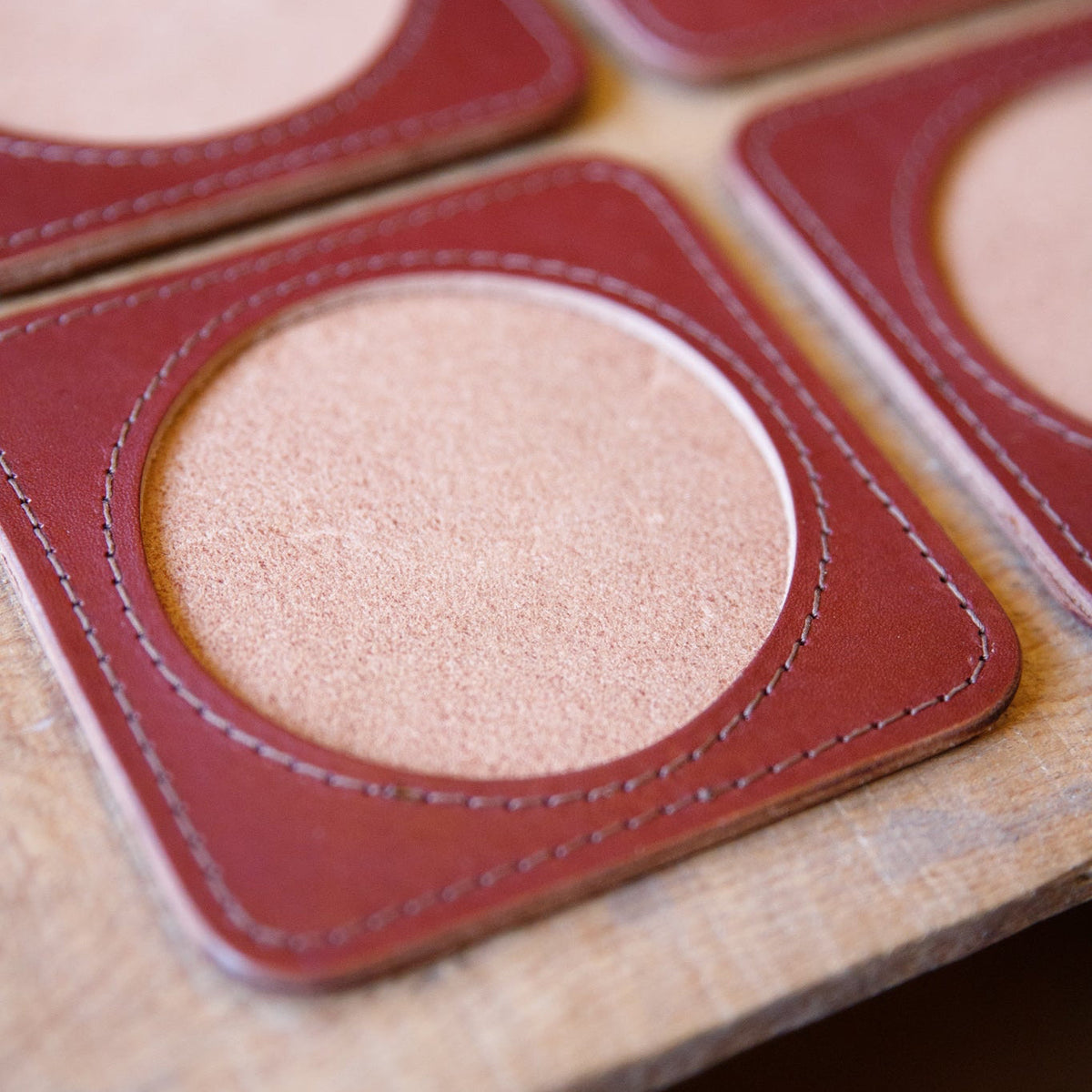 Premium Leather Coasters