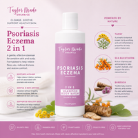 Psoriasis + Eczema Organic Shampoo + Body Wash
